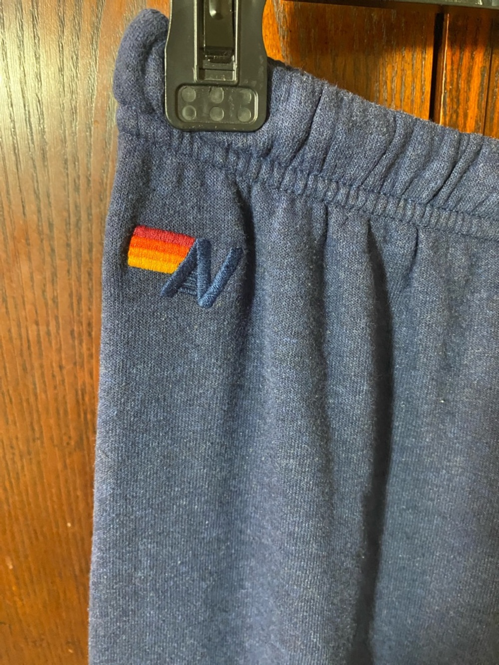 Aviator Nation Navy Five-Stripe Sweatpants - Women's - Picture 4 of 6